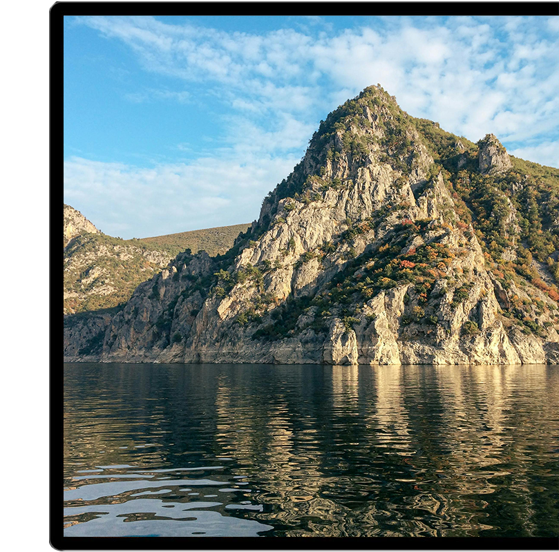 Kuycon G27P monitor — sRGB colour gamut