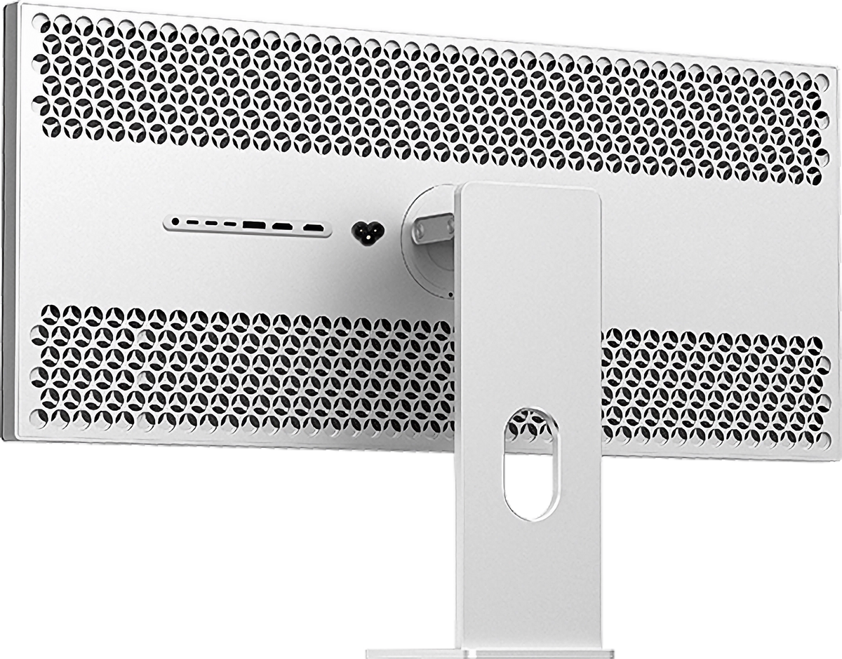 Kuycon P40K monitor — perforated back design