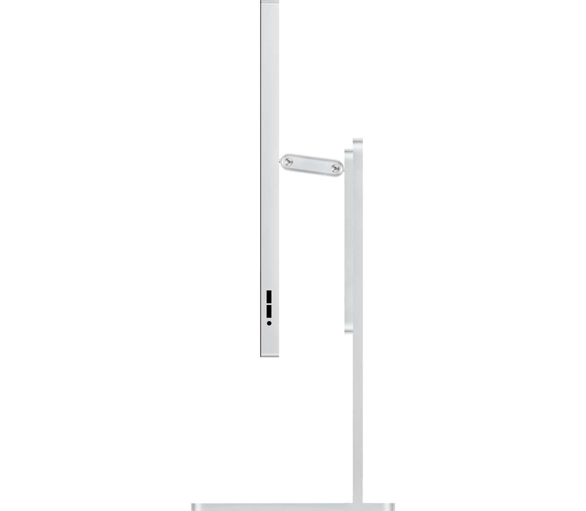 Kuycon P27D monitor — side and front view