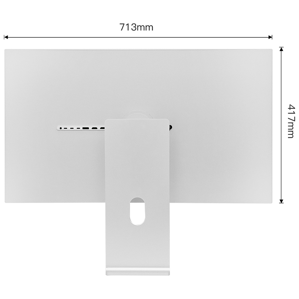 Kuycon G32X 6K Monitor — rear view
