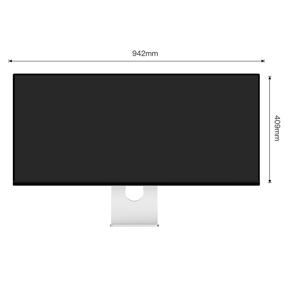 Kuycon P40K 5K Monitor — front view