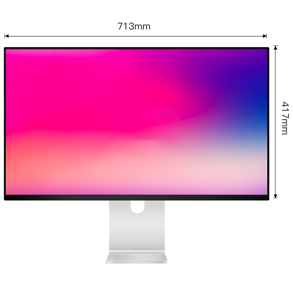 Kuycon G32X 6K Monitor — front view