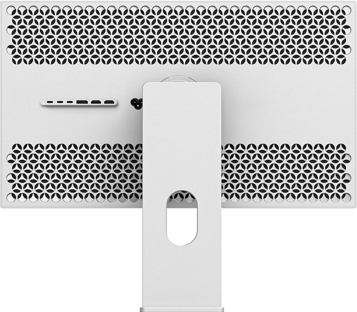 Kuycon P27D monitor — perforated back design