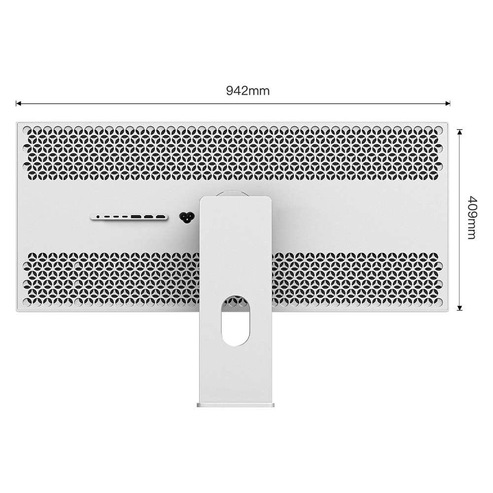 Kuycon P40K 5K Monitor — perforated finish