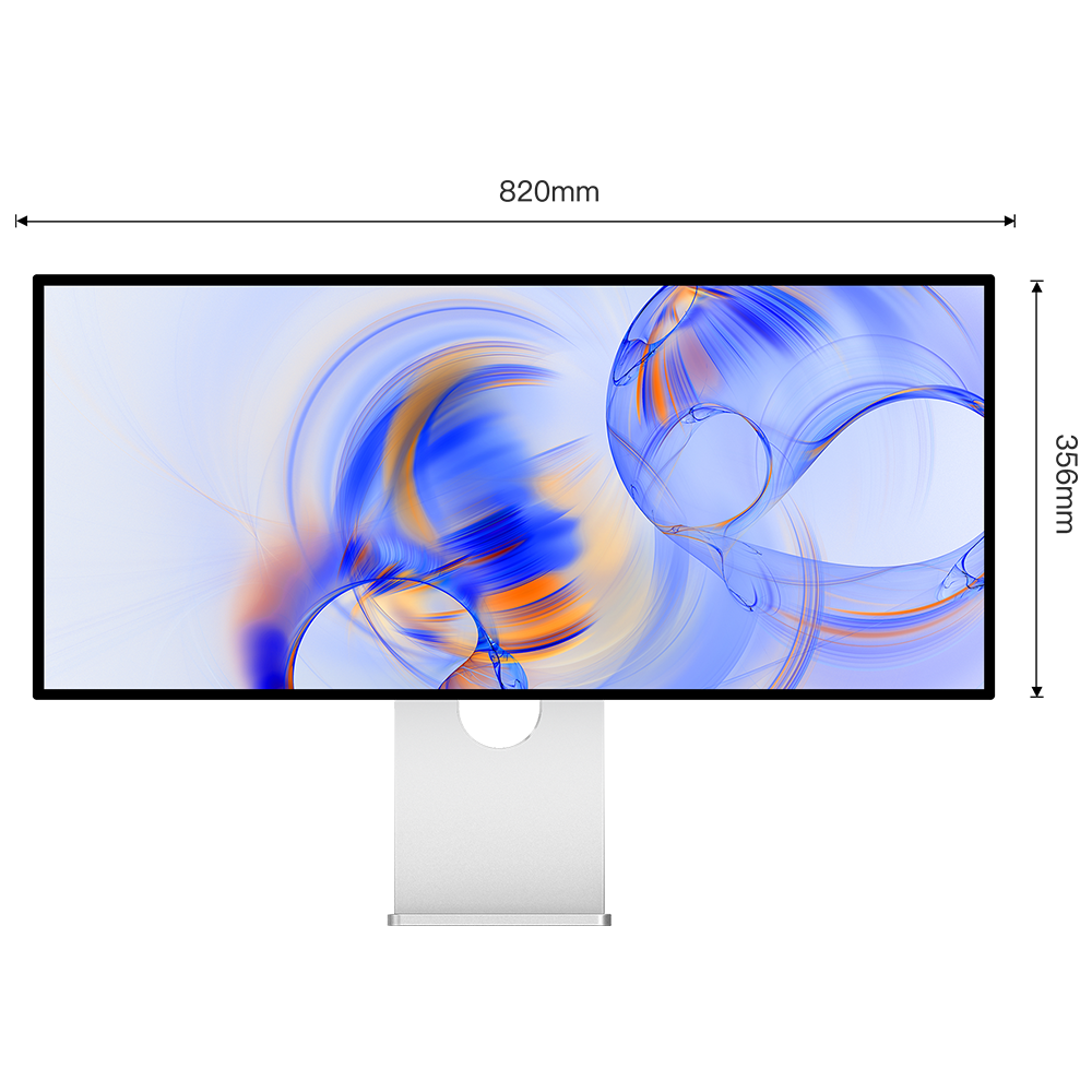 Kuycon Q34W 4K Monitor — front view